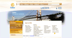 Desktop Screenshot of celesc.com.br